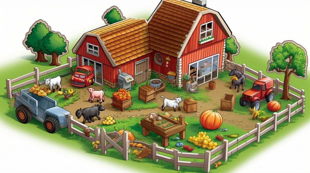 Farm Life Playset