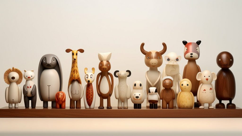 decorative animal figurines